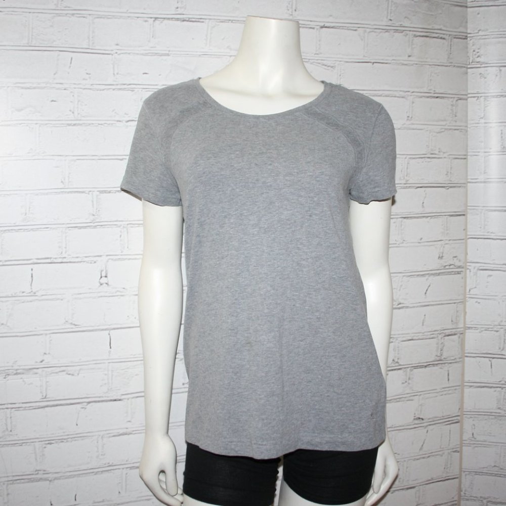 ⚡️ Danskin Now Tee · Heather Gray · Size L